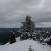 The fire lookout on top of Granite Mountain, April 2015.