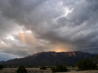 Albuquerque is beautiful...  from the EG Trail 305
