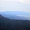 Far-off mountains as seen from the La Luz Trail