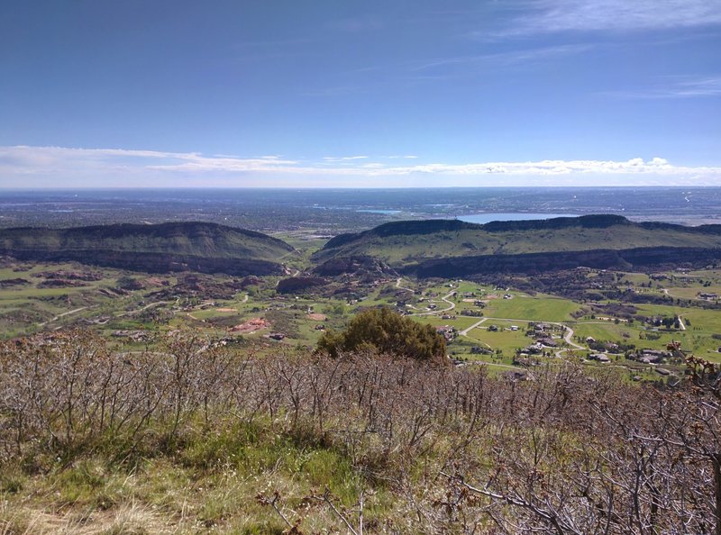 View from the Golden Eagle Lookout.