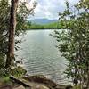 Price Lake with Grandfather Mountain in the distance.