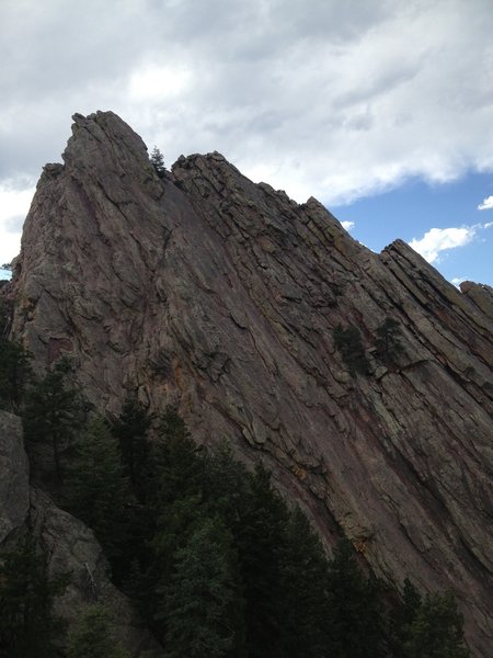 The First Flatiron as seen from the 2nd Flatiron access trail