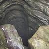 The Natural Well:  A very deep cave on Monte Sano