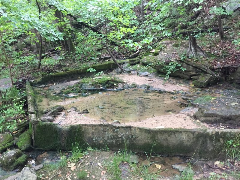 Old Cistern, from the pioneer days.  Could possible predate the Civil War.