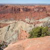 View across Upheaval Dome, Canyonlands National Park UT