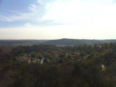 View point over the surrounding area