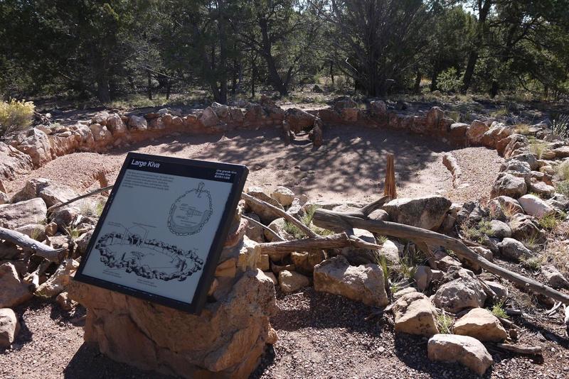 Large Kiva at the Tusayan Ruins