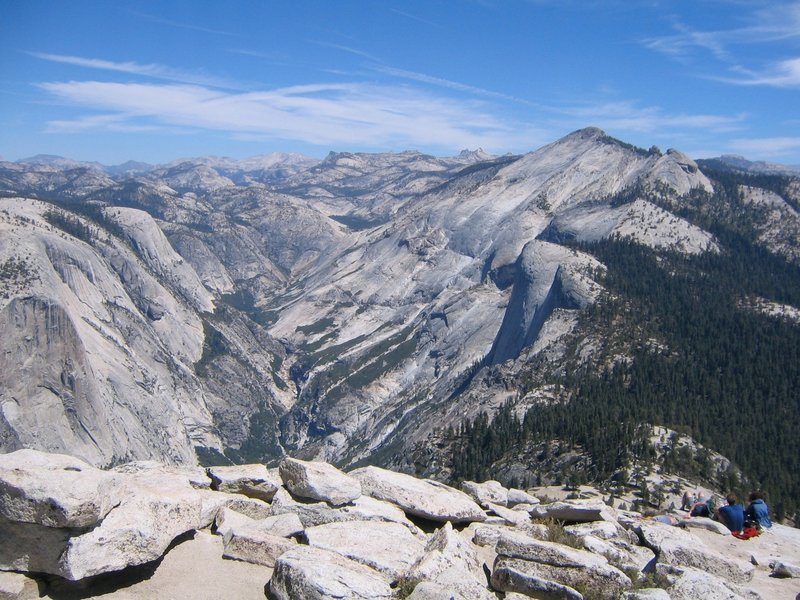 Not a bad view of Yosemite Valley from the top of Half Dome.