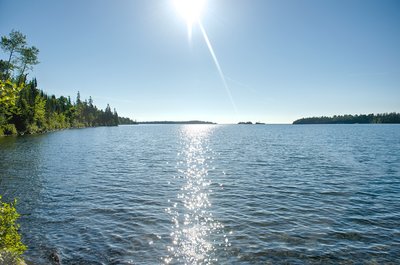 Isle Royale from the Rock Harbor Trail