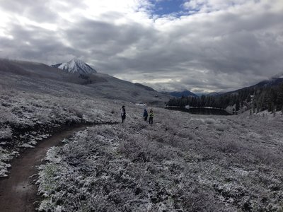 Overlooking Nicholson Lake