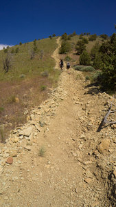 Making the way up Burma Road.