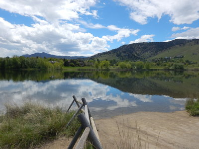 Views south from the Wonderland Lake peninsula