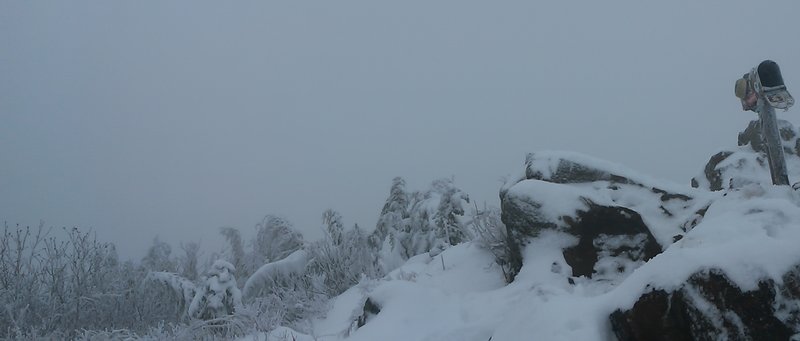 Infamous Mailbox on a snowy November day.