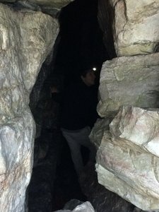 There are some really cool caves below the lookout.  Just be careful!