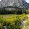 View above Zumwalt Meadow