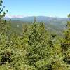 Views from the town of Boulder, to Longs Peak, to the Arapahoe Peaks (shown here).