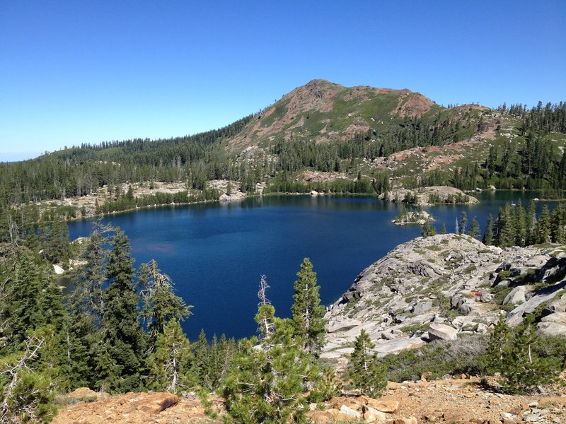 Views over Island Lake.