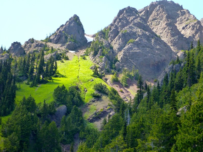 Amazing sights along the Klahhane Ridge - by Rick McCharles