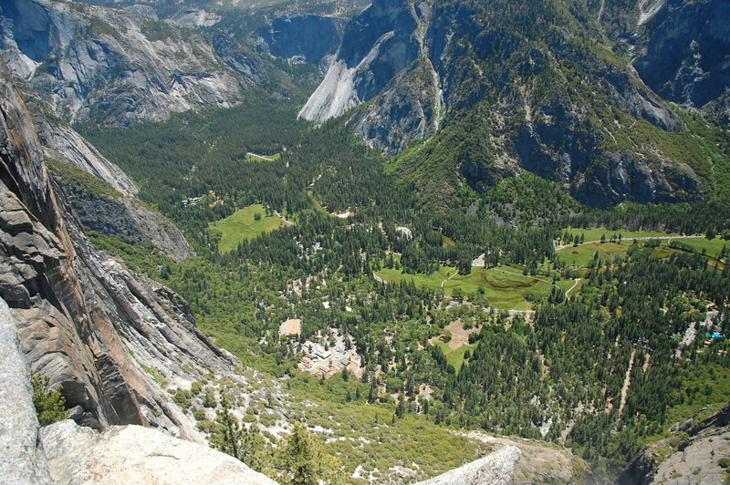 The view of the valley.