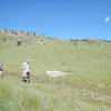 Hearty hikers along the Wonderland Hill Glider Trail