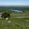 Wonderland Lake looks inviting after a hot hike