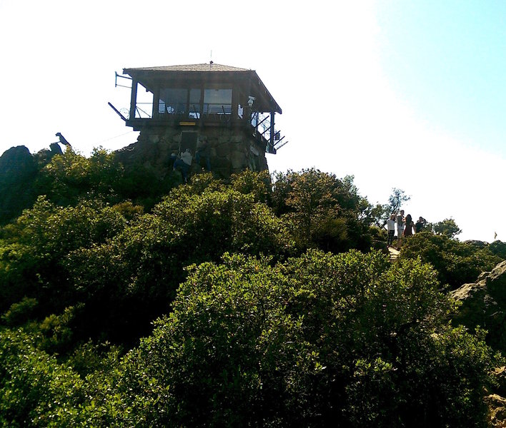 Scramble to the Fire Lookout.