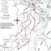 Map of NJ Trail Series Winter Series 10K or Half marathon (2 x 10K loop)