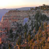 Sunrise on Angels Window (photo by NPS)