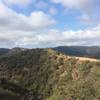 Running through the Santa Monica Mountains