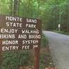 Entrance into Monte Sano State Park form the close section of Bankhead Parkway.