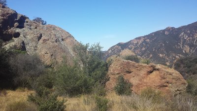 Example of some of the neat geology on display.
