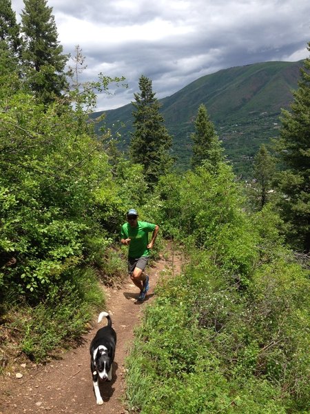 Beautiful day on the Ute Trail