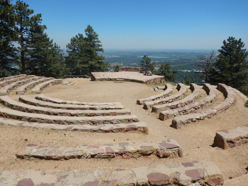 Sunrise Amphitheater near Flagstaff's summit