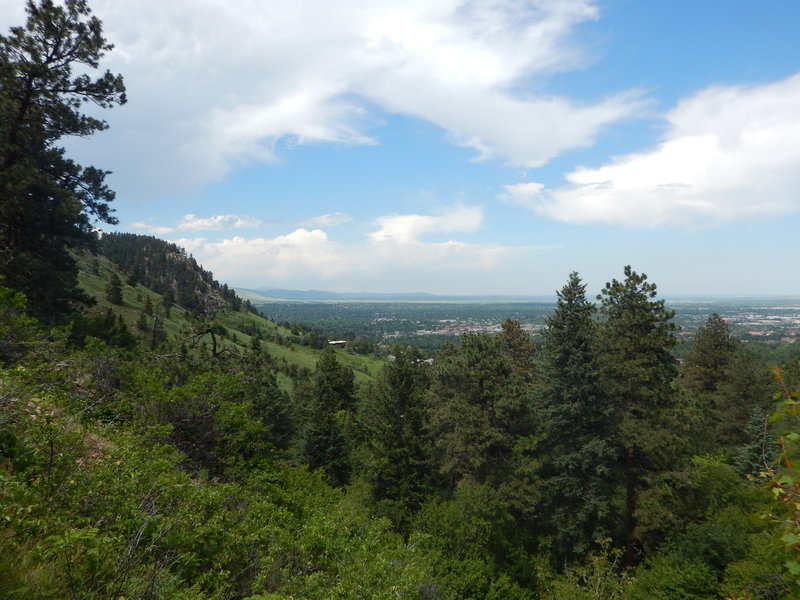 Views north from the Amphitheater Express Trail