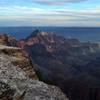 Watching the sunset just downhill from the North Rim Lodge.