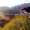 Enjoying the views from Plateau Point