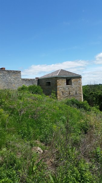 View of the turret.