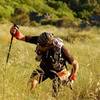 Competitor in the difficult climb to Marvão