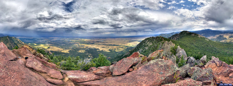 Bear Peak panorama