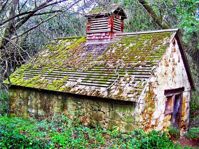 Old stone barn