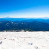 Looking back down Muir Snowfield.