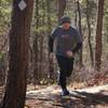 Tackling another roller on the Sheltowee Trace in Red River Gorge