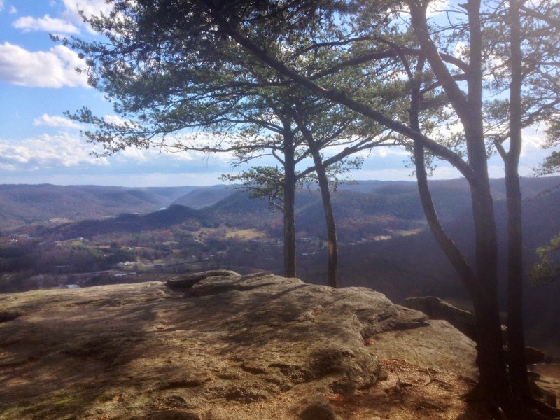 View east from East Pinnacle overlook