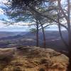 View east from East Pinnacle overlook