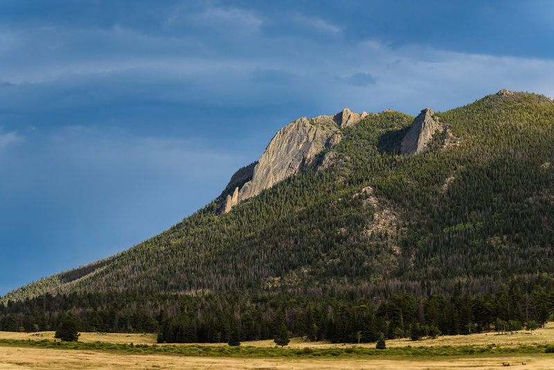 Sunset near Bighorn Crossing in Rocky Mountain National Park