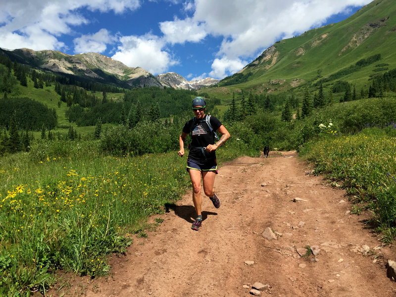 Cruising on Brush Creek Road.  (photo by Shana Light)