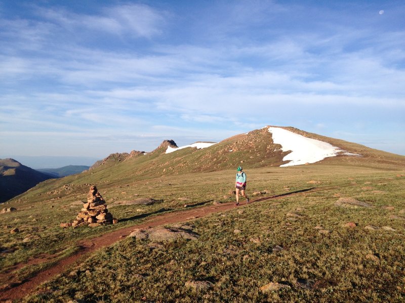 Beautiful views after a difficult climb