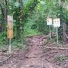 Trailhead warning signs