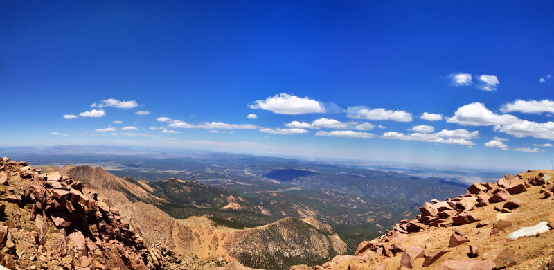 Pikes Peak summit.