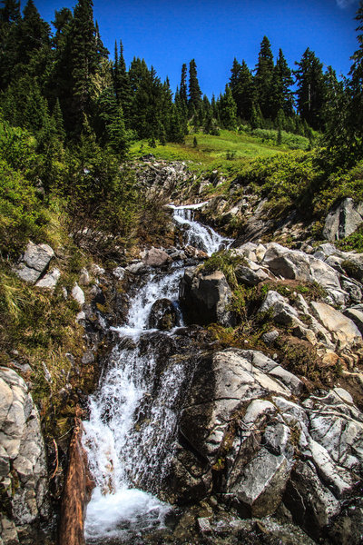 A beautiful cascade coming off of Skyline.